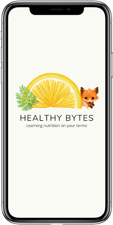 Healthy Bytes app splash screen
